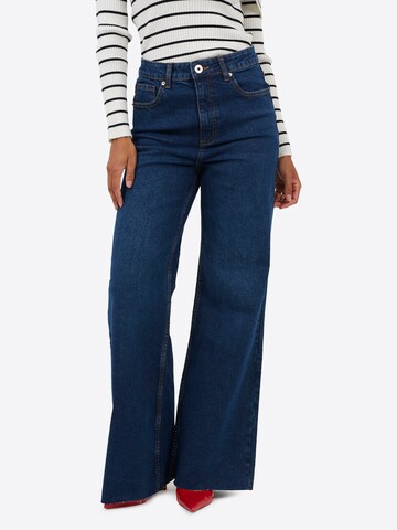 BRAVE SOUL Wide Leg Jeans i blå: forside