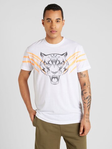 Plein Sport - Camiseta en blanco: frente