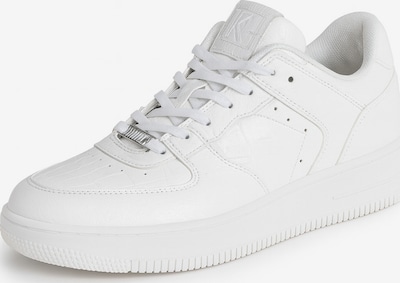 Gianni Kavanagh Baskets basses 'Nature' en 40 en blanc, Vue avec produit
