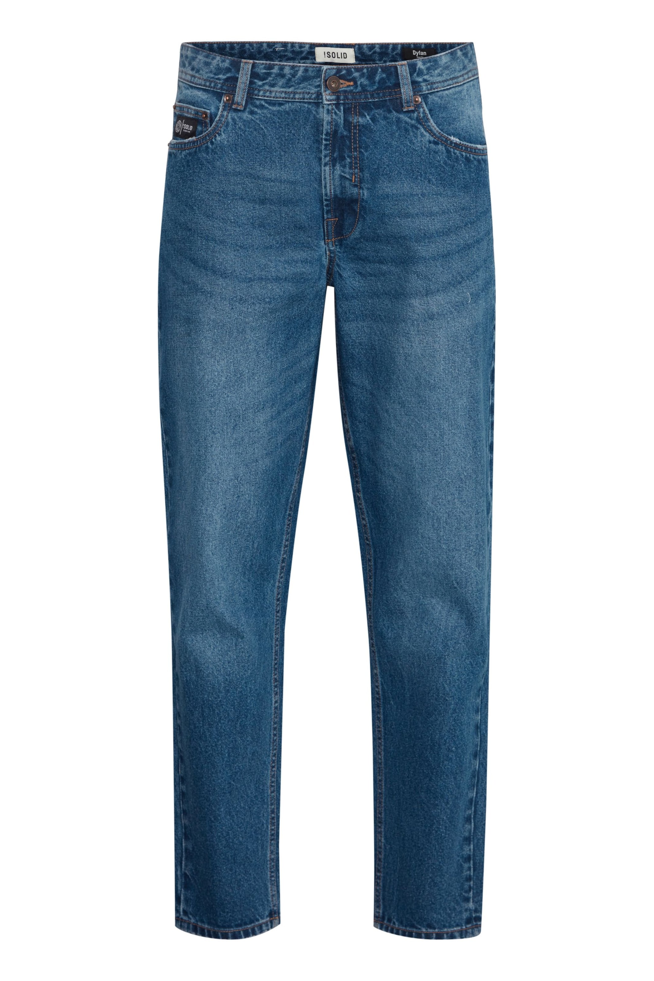 !Solid Jeans 'Hoff' in Blauw: voorkant