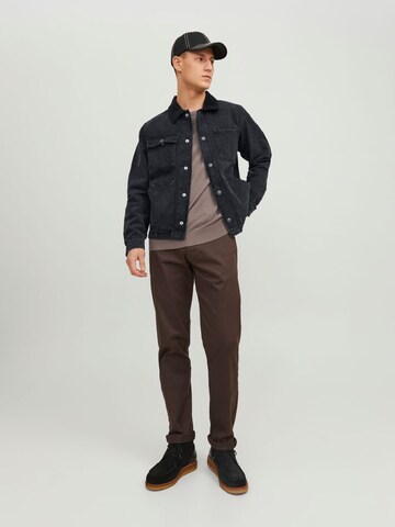 melns JACK & JONES Starpsezonu jaka 'Steel'