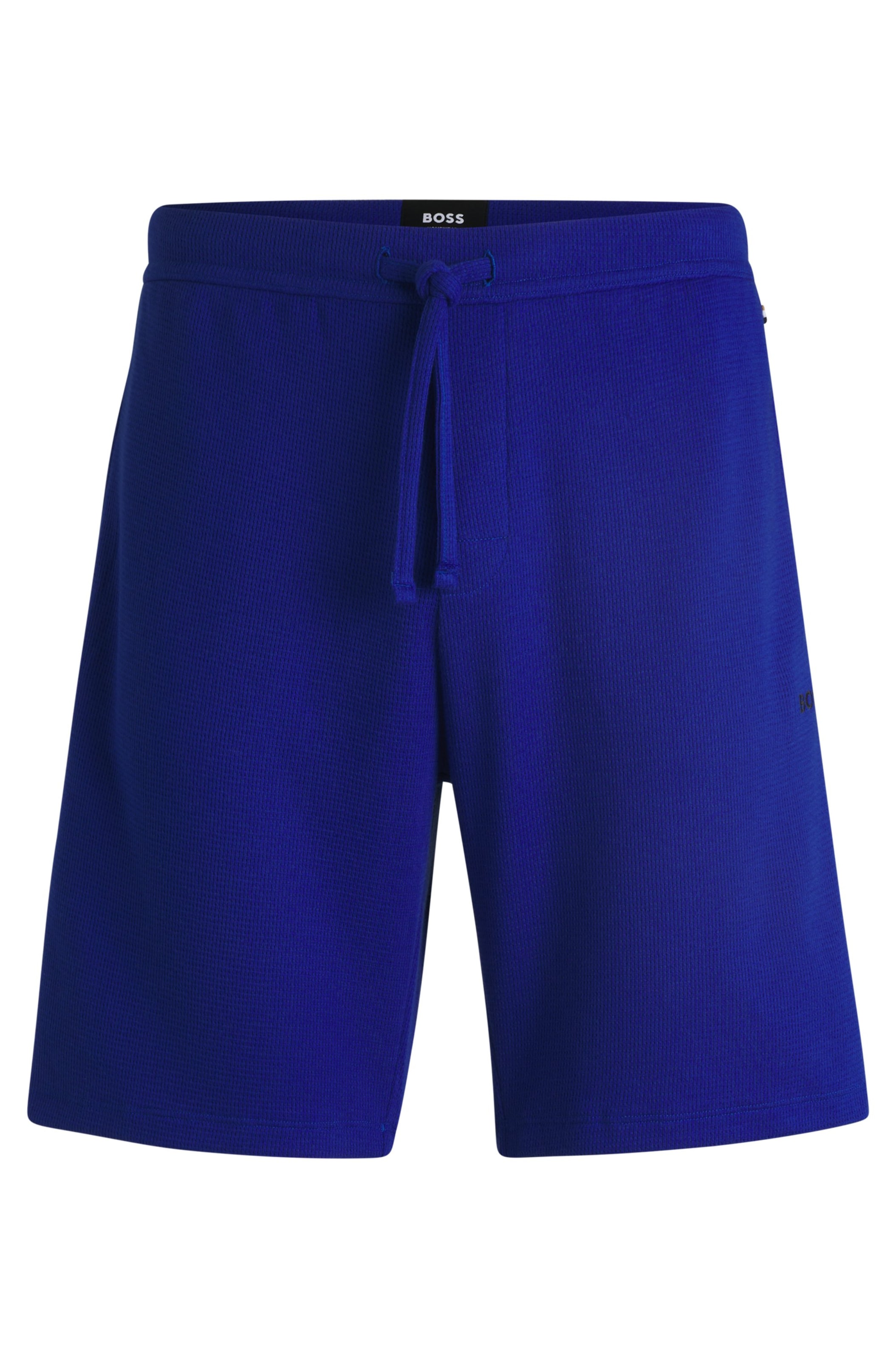 BOSS Pajama Pants in Blue: front