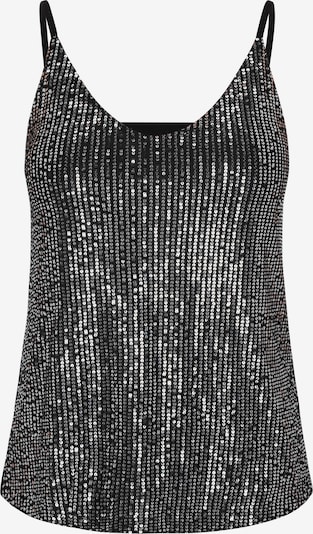 Palaidinė be rankovių 'Fashion Look' iš NAEMI, spalva – juoda / sidabrinė, Prekių apžvalga