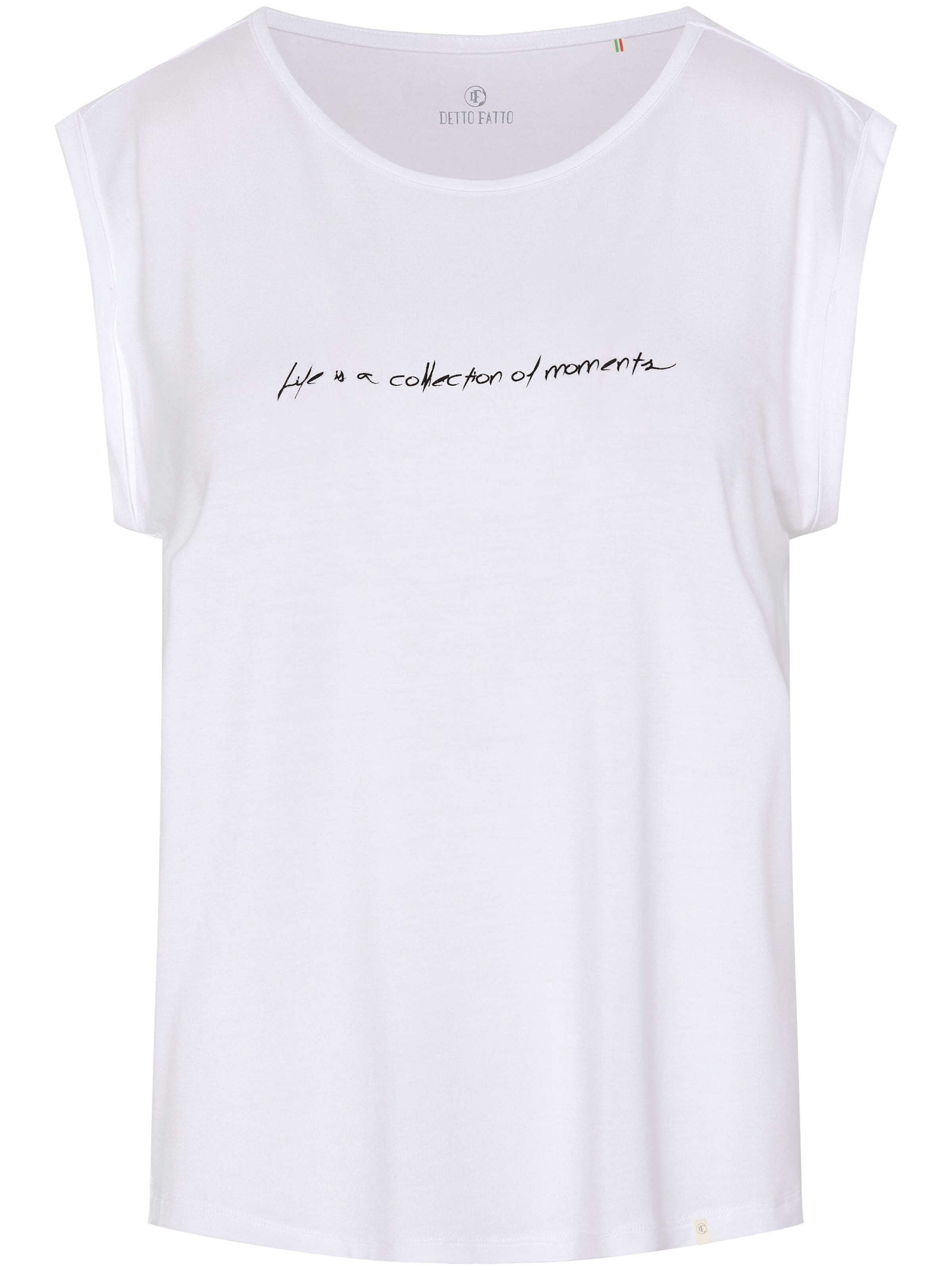 Detto Fatto Shirt in Weiß: Vorderseite