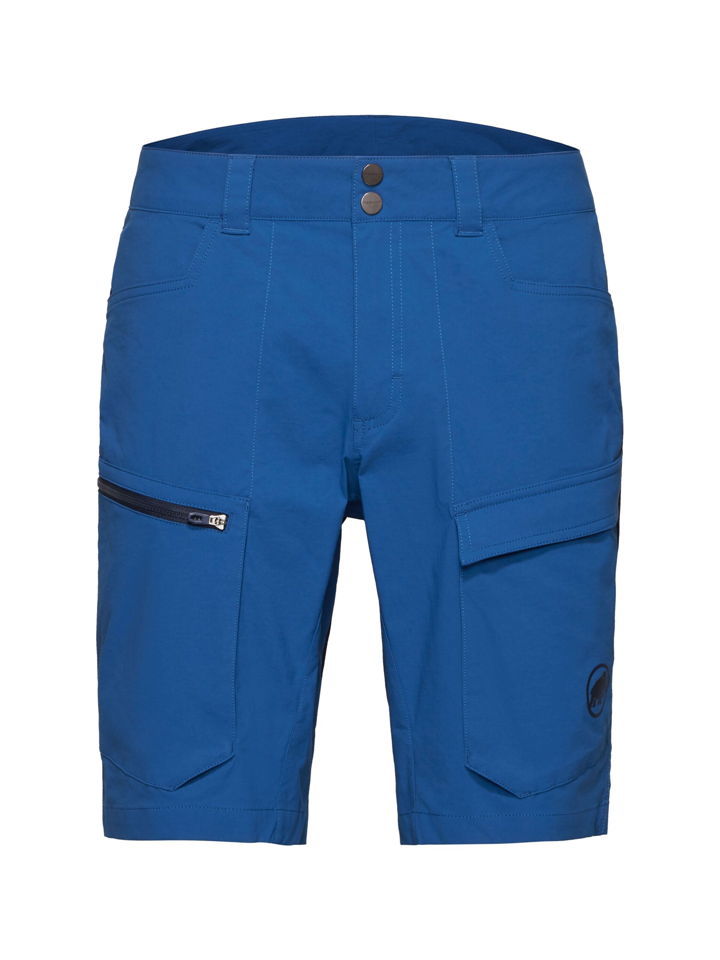 MAMMUT Outdoor Pants in Blue: front