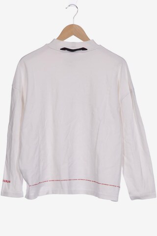 HUGO Sweatshirt & Zip-Up Hoodie in M in White