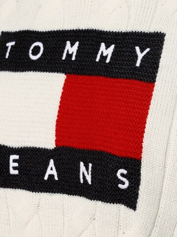 Tommy Jeans Svetr – bílá