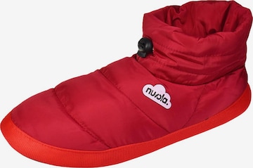 Nuvola. Hausschuh 'Boot Home Party' in Rot: Vorderseite