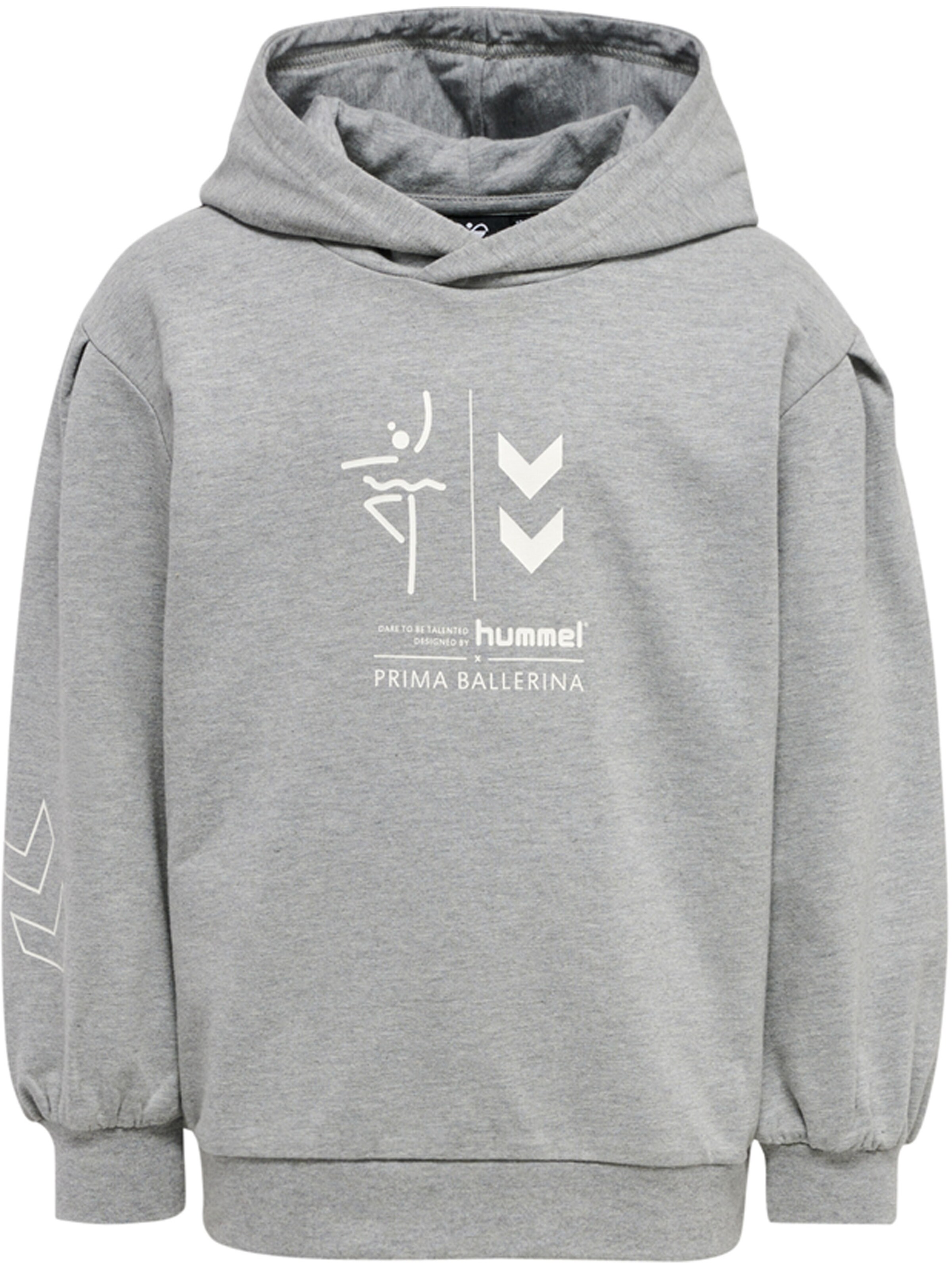 Hummel Sweatshirt in Grijs: voorkant