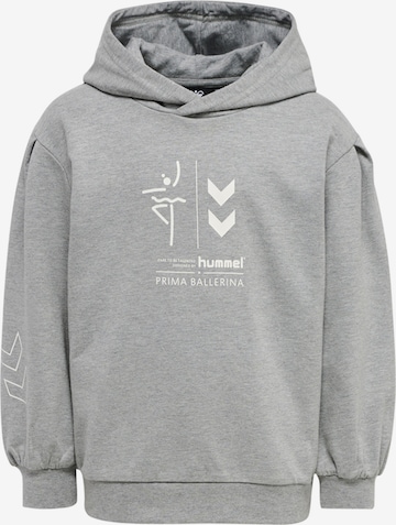 Hummel Sweatshirt in Grijs: voorkant