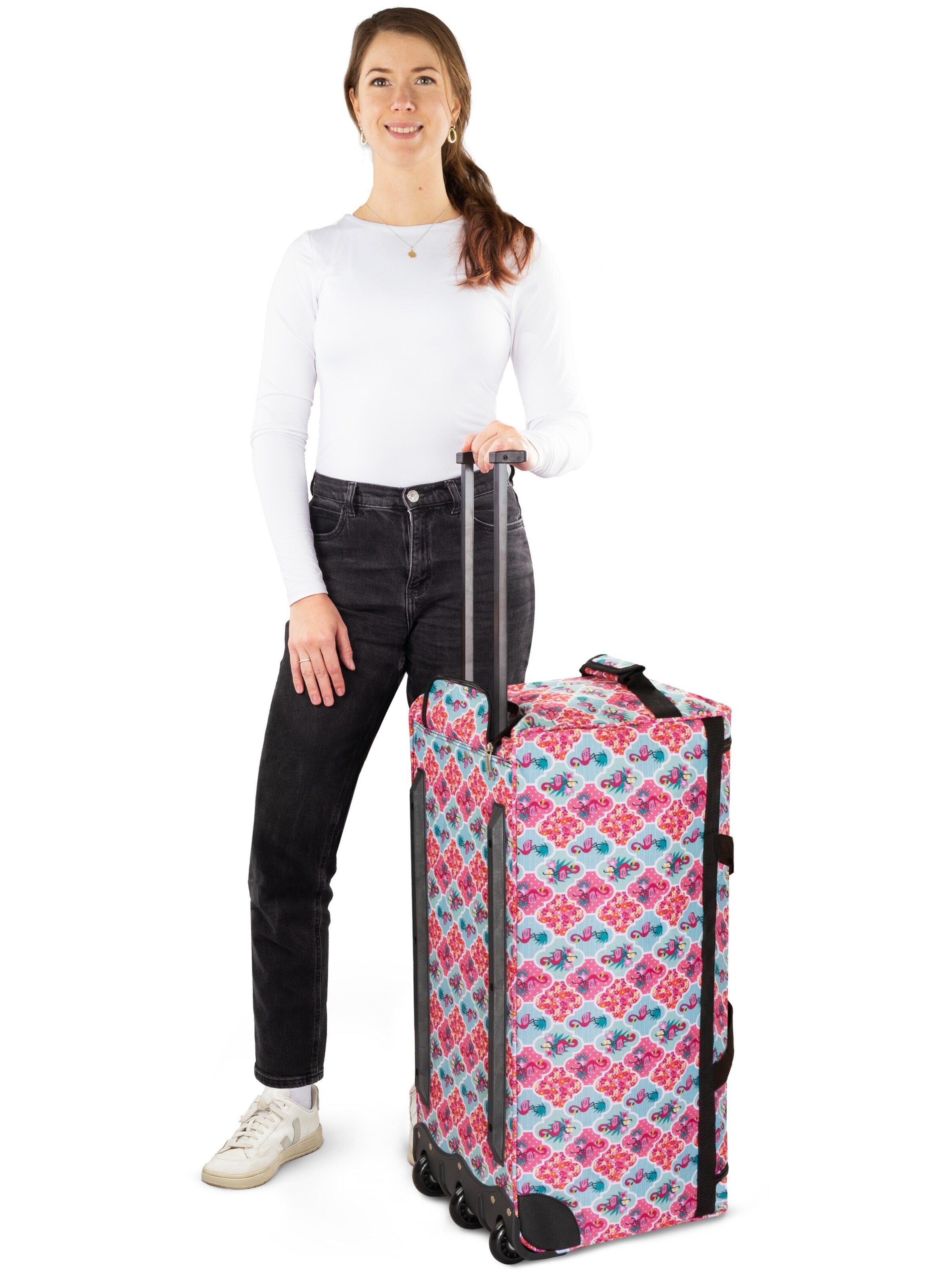 Valisette normani en rose