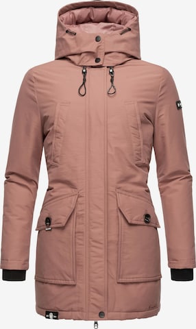 NAVAHOO Winterjacke in Pink: predná strana