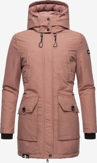 NAVAHOO Winterjacke in mauve / schwarz, Produktansicht