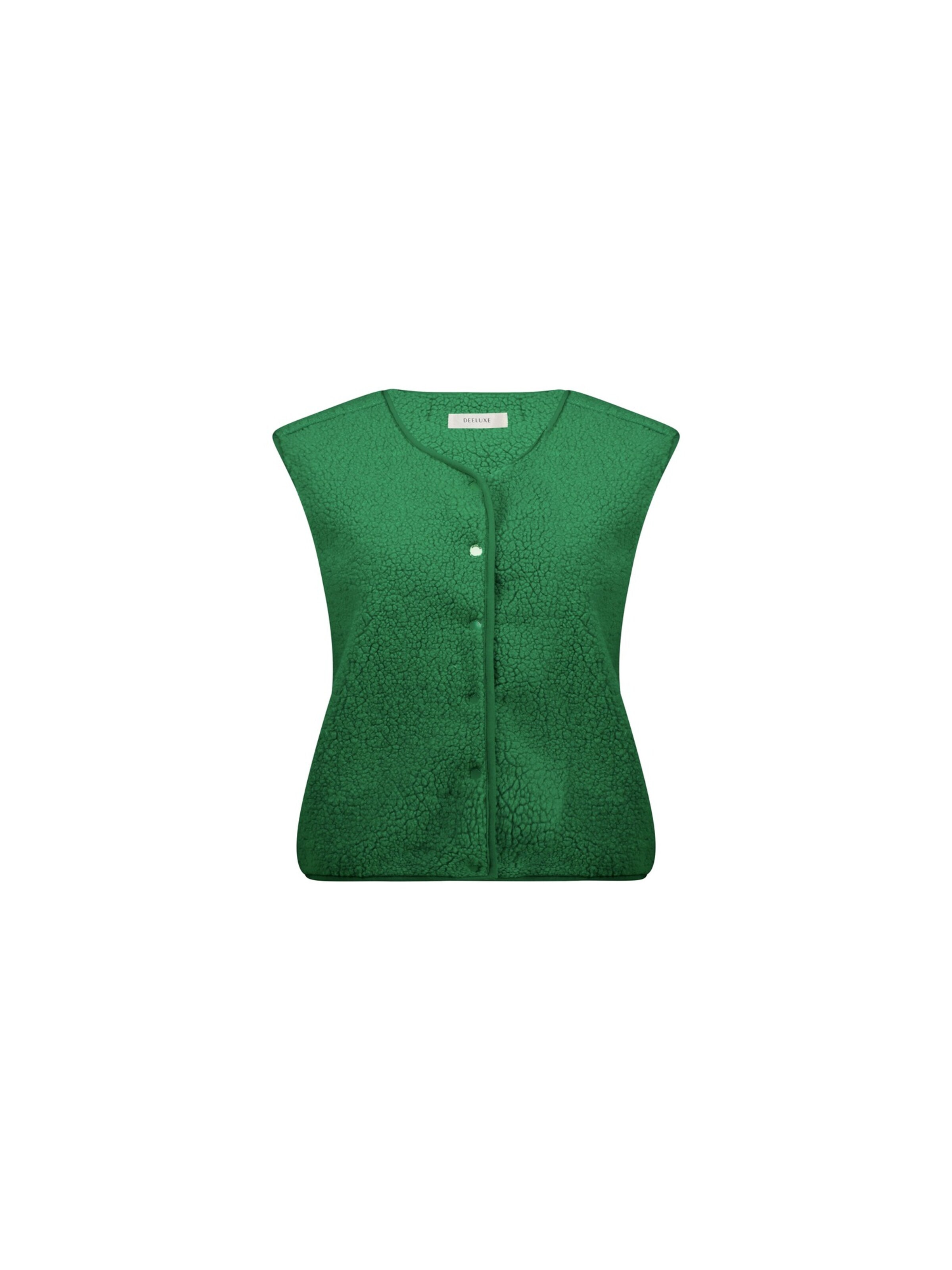 Gilet Deeluxe en vert : devant