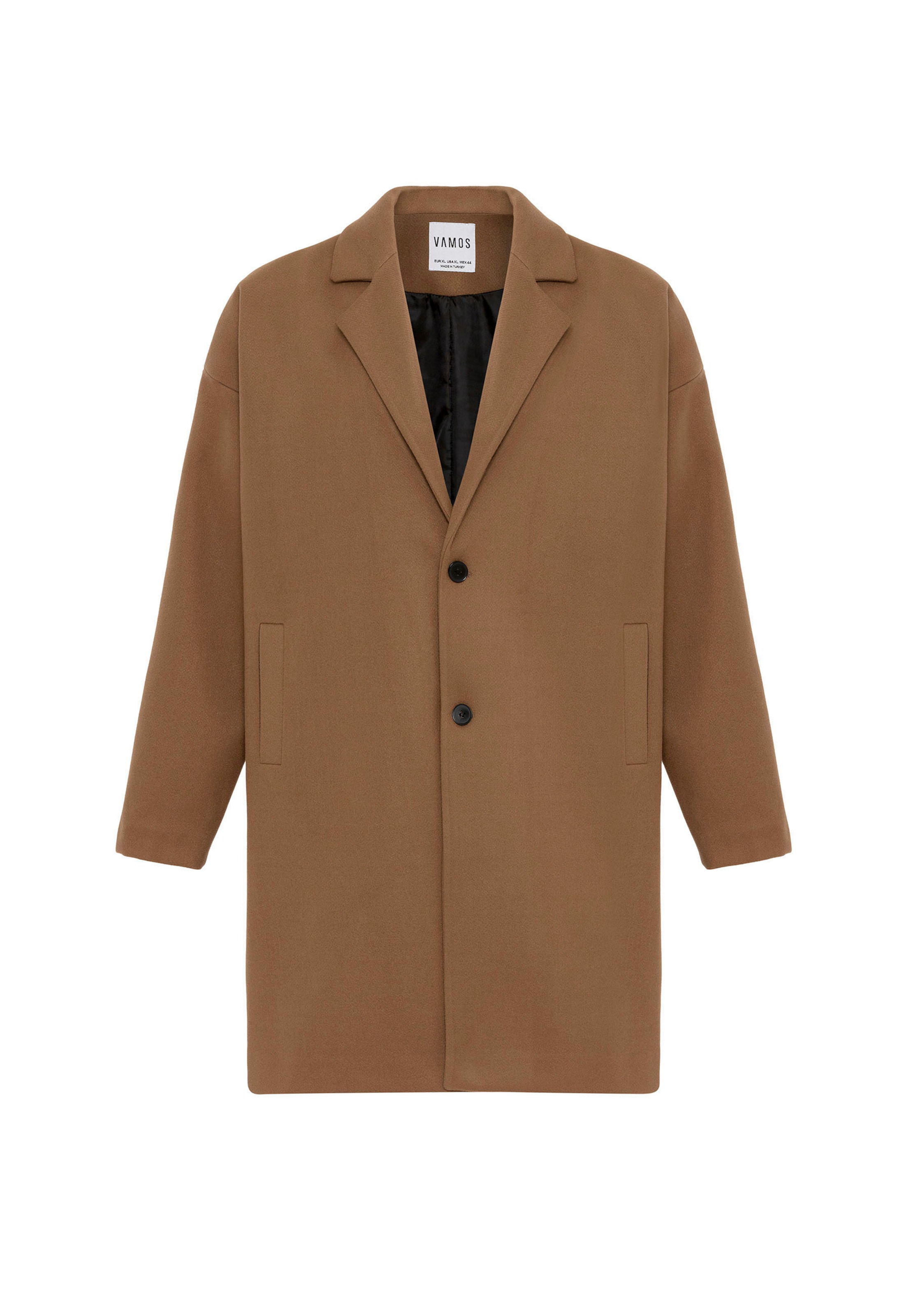 VAMOS CLO Overgangsfrakke i beige: forside