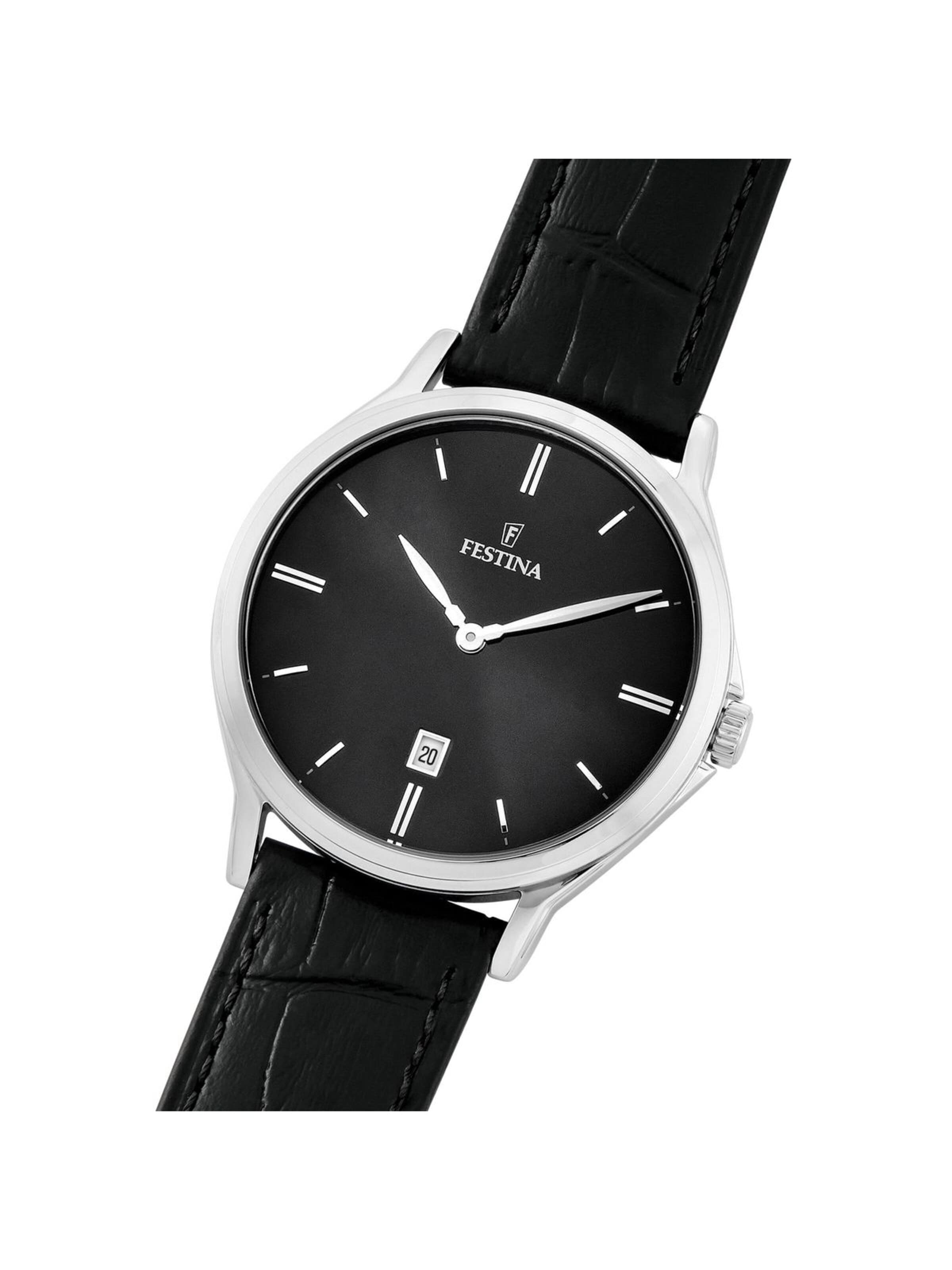 Montre à affichage analogique FESTINA en noir