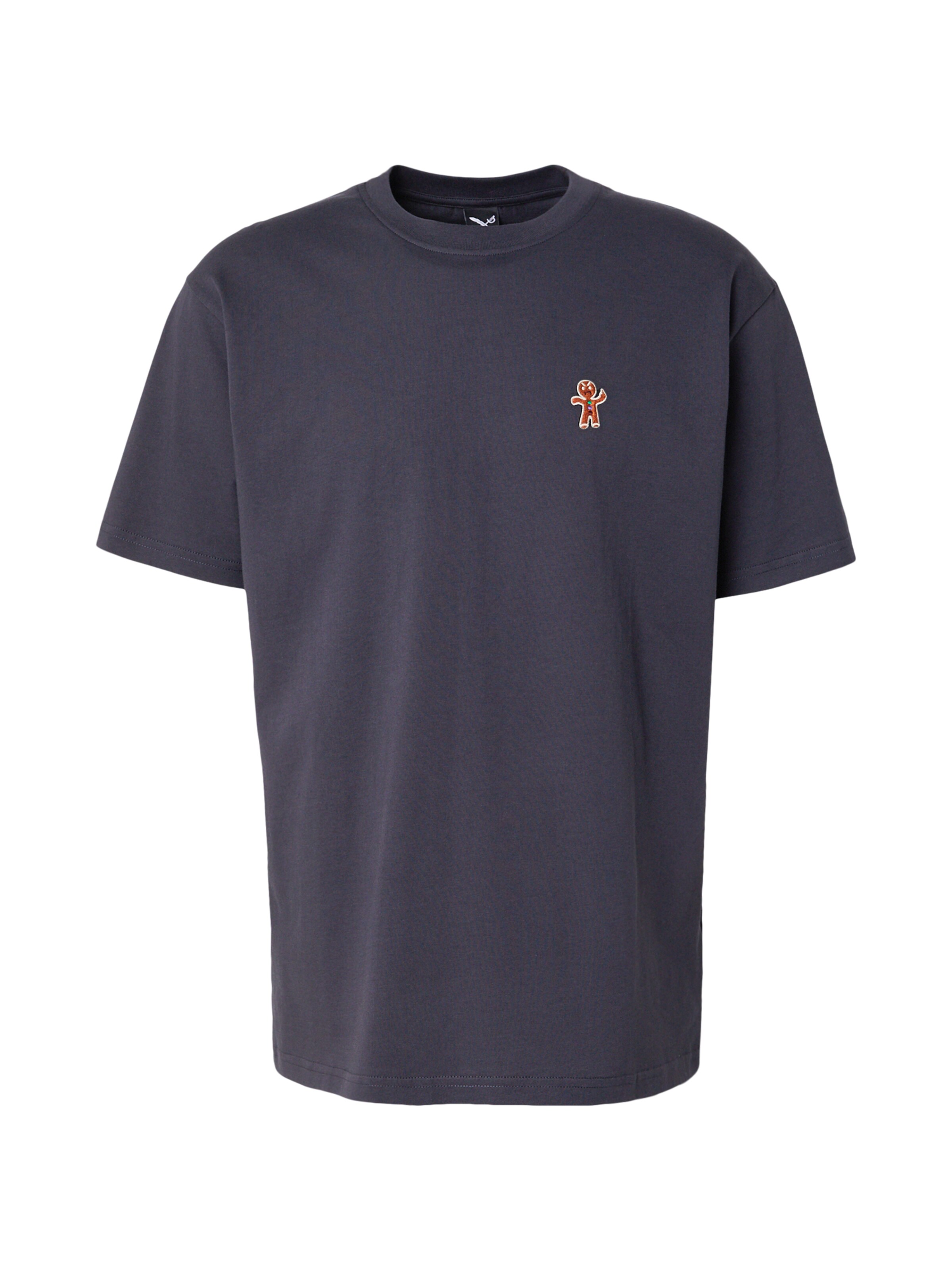Iriedaily - Camiseta 'Cookieman' en azul: frente