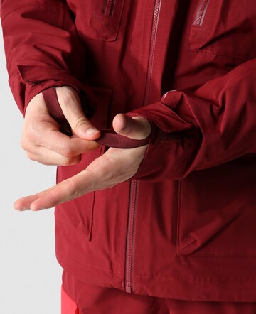 THE NORTH FACE Athletic Jacket 'DRAGLINE' in Red