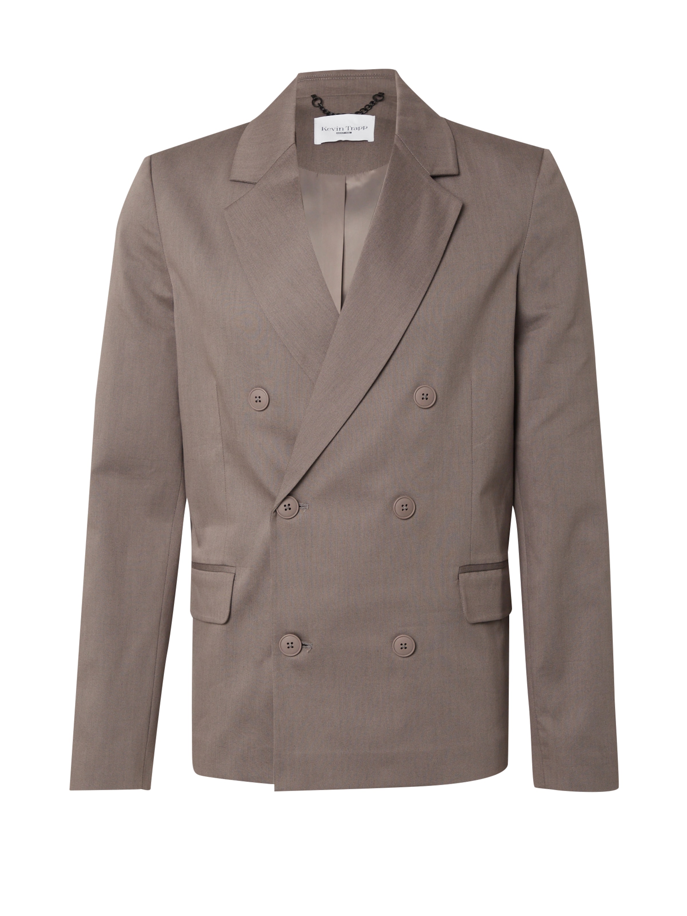 TRAPP - Ajuste regular Chaqueta tipo saco para negocios &#x27;Ali&#x27; en gris: frente