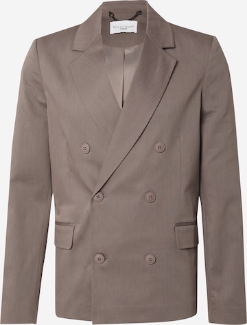 ABOUT YOU x Kevin Trapp Regular fit Business Blazer 'Ali' in Grey: front