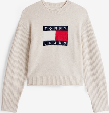 Tommy Jeans Свитер в Бежевый: спереди