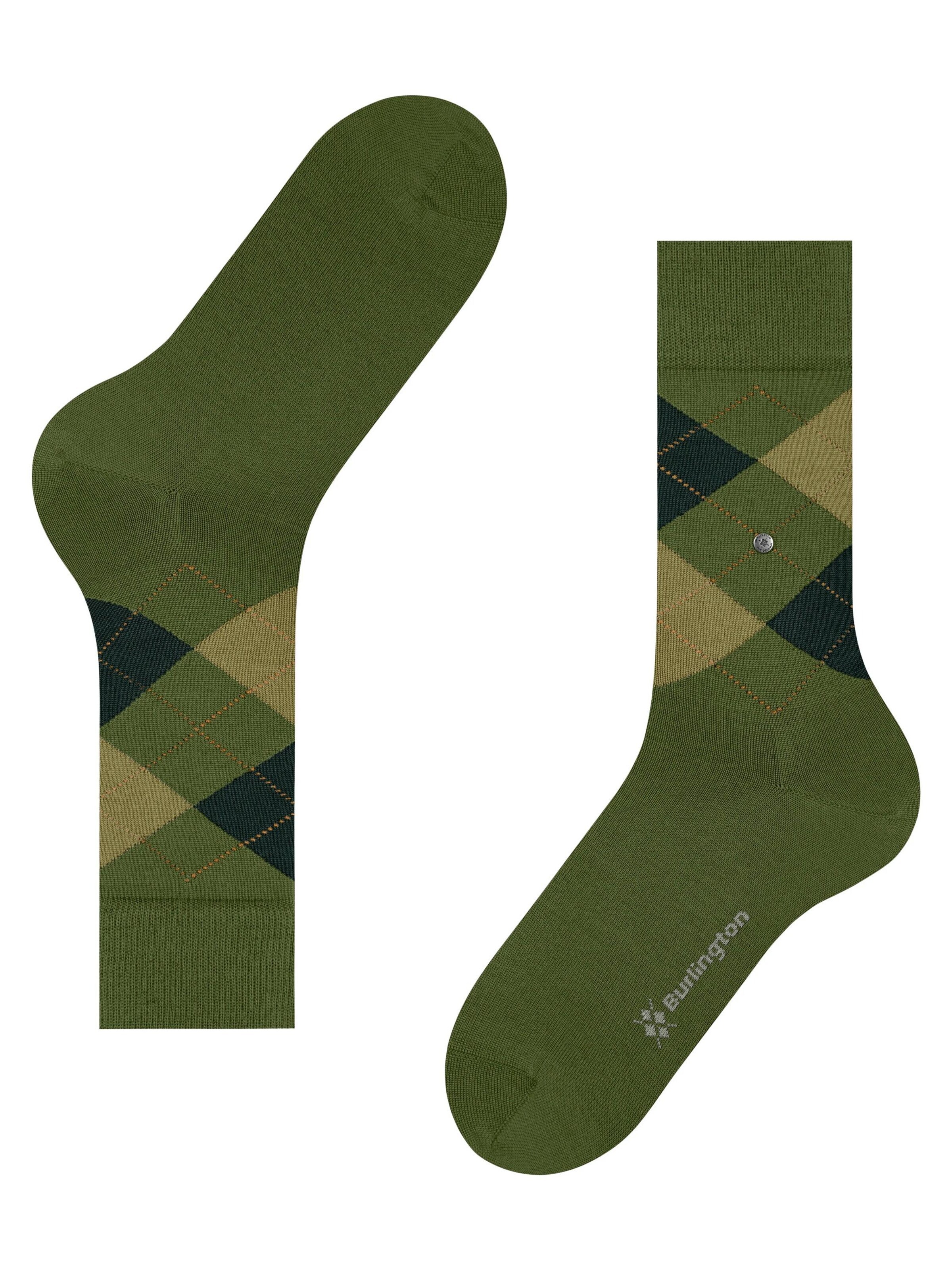 BURLINGTON Socken 'Edinburgh'‌‌‌ in Grün