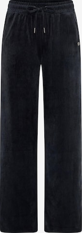 Oxmo - Calças ' OXEBBA WIDE LEG ' em preto: frente