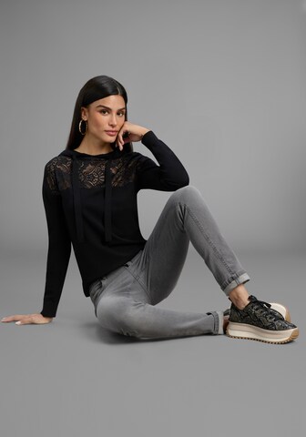 LAURA SCOTT Pullover in Schwarz