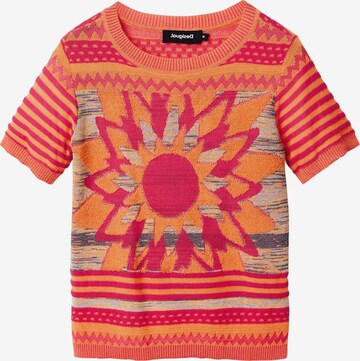 Desigual Sweter 'Lucca' w kolorze pomarańczowy: przód