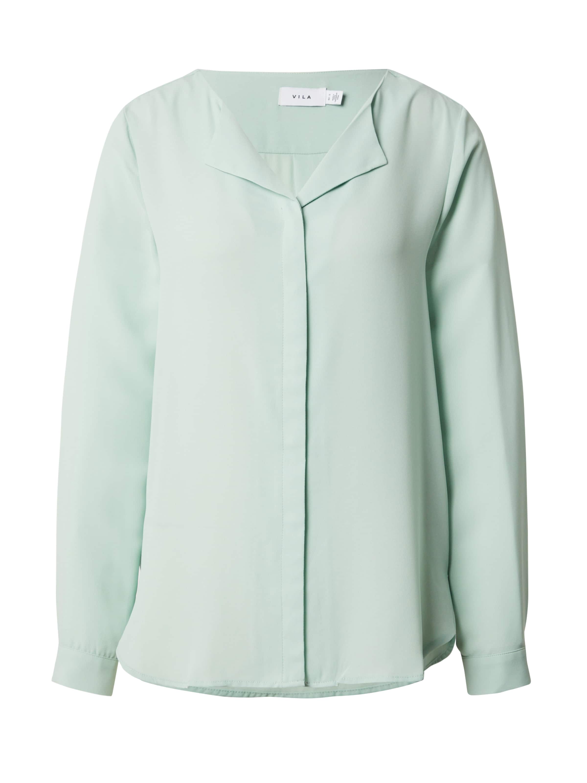 VILA - Blusa en verde: frente