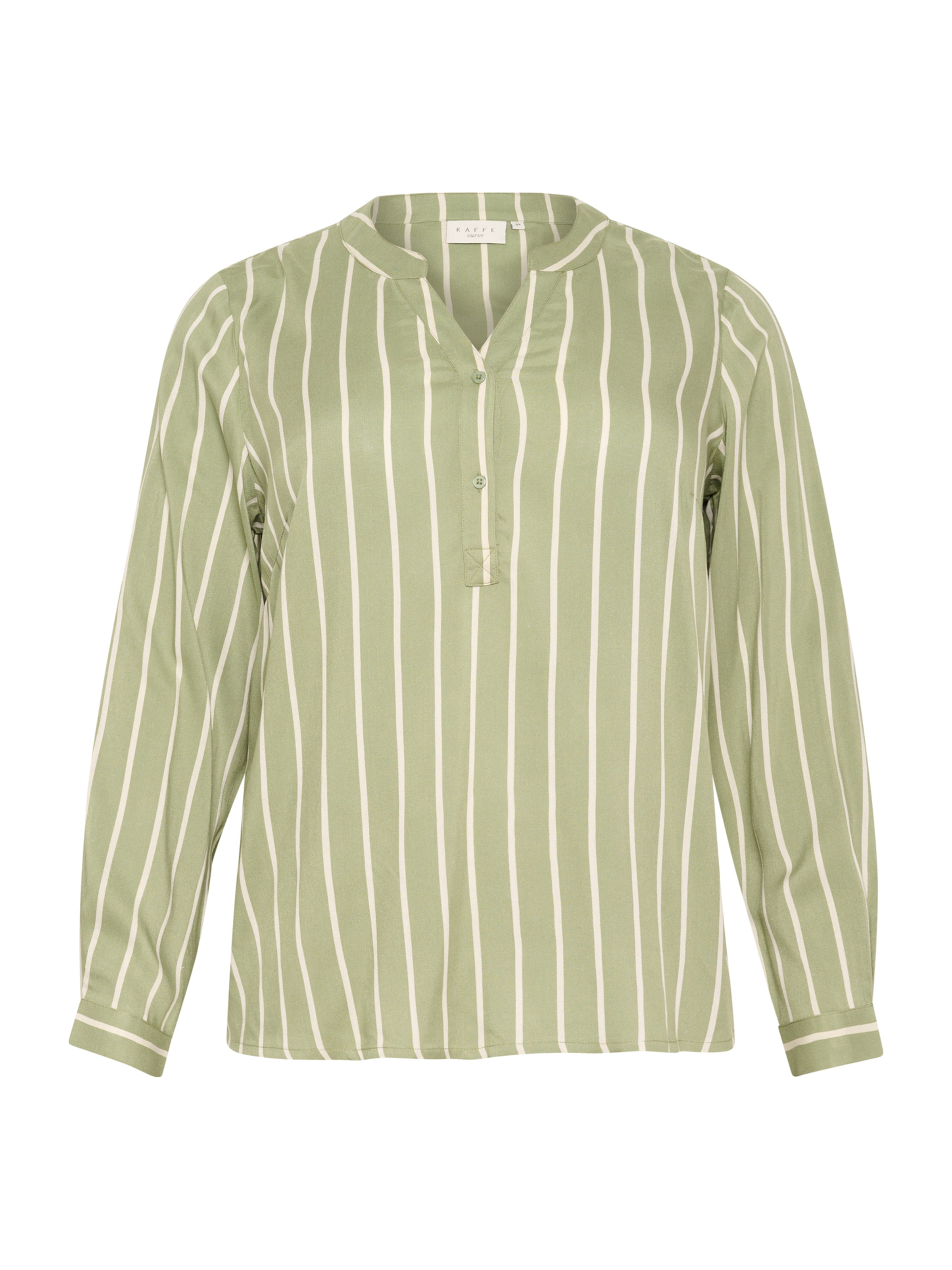 KAFFE CURVE Pusero 'KCSIDA' värissä vihreä: etupuoli