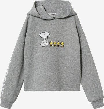 MANGO KIDS Sweatshirt 'Semilio' in Grijs: voorkant