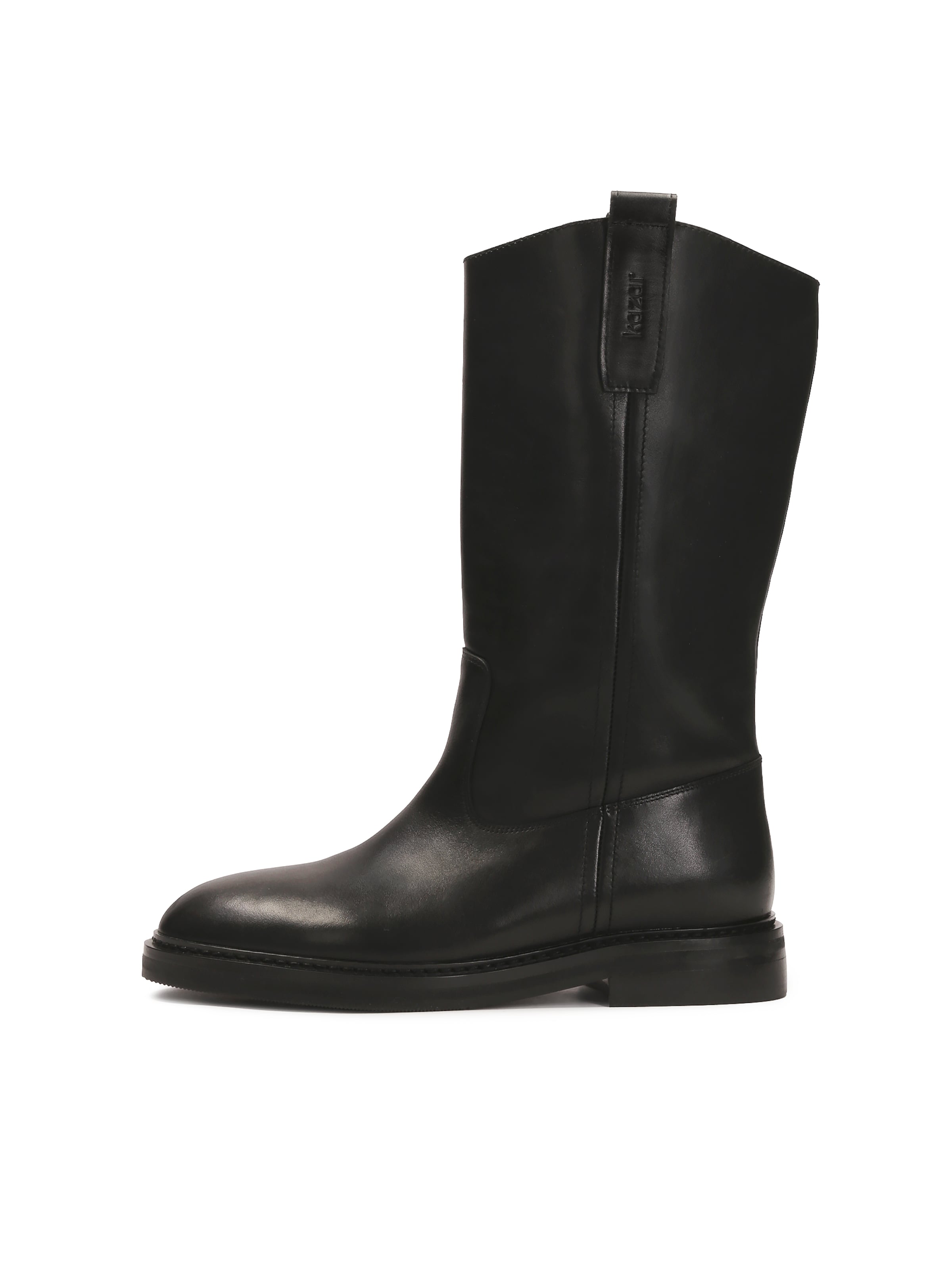 Kazar Boot in Black: front