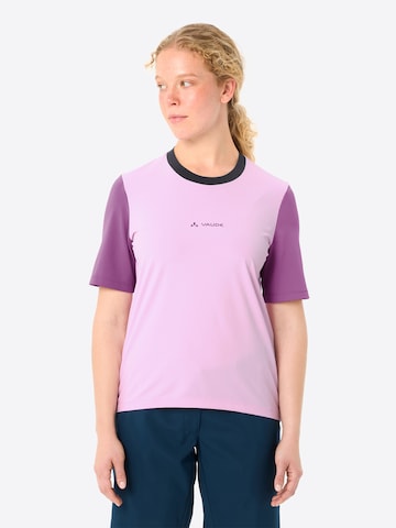 VAUDE Funktionsshirt  'Loamer' in Lila: Vorderseite