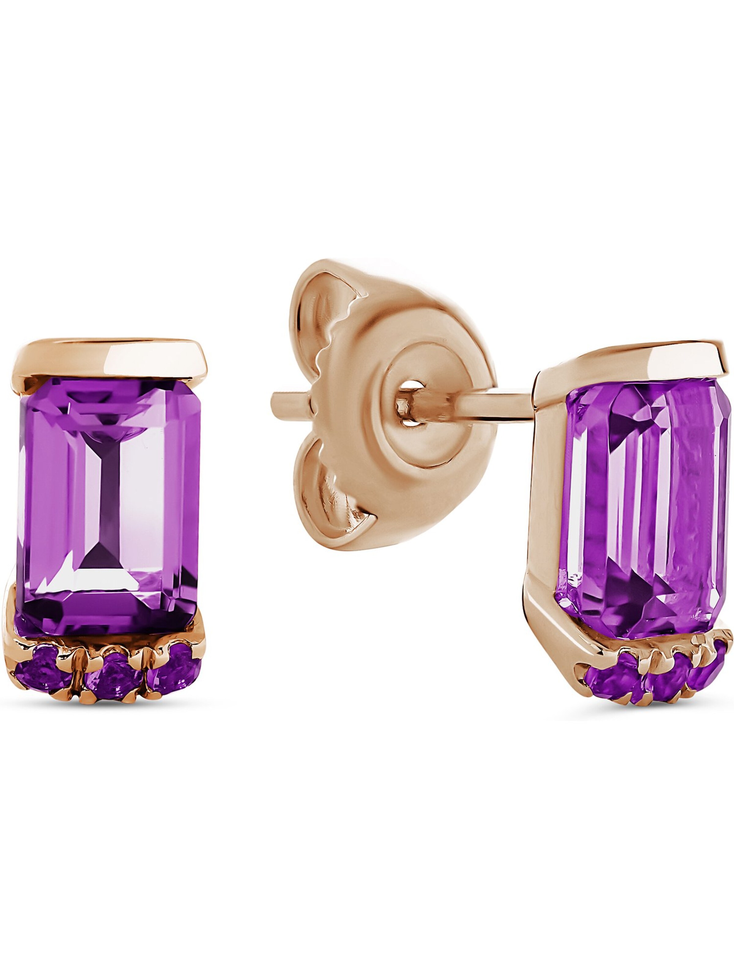 CHRIST Earrings in Gold: front