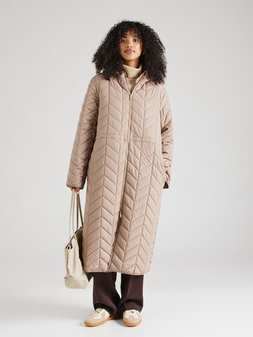 Cappotto di mezza stagione 'PCJASMIN' di PIECES in grigio: frontale