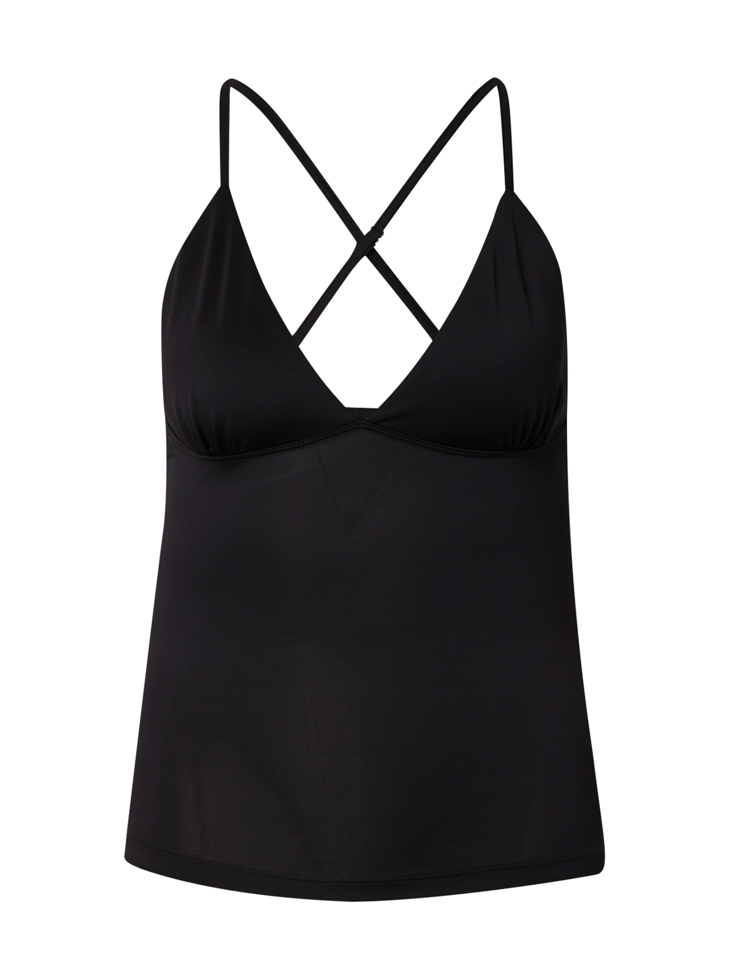 Samsøe Samsøe Τοπ &#x27;Safaye&#x27; σε μαύρο: μπροστά