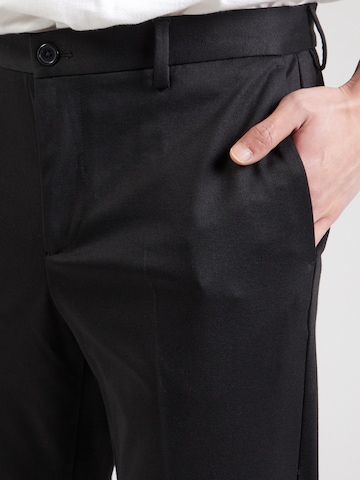 JACK & JONES - Slimfit Pantalón de pinzas 'JPRJaxon' en negro