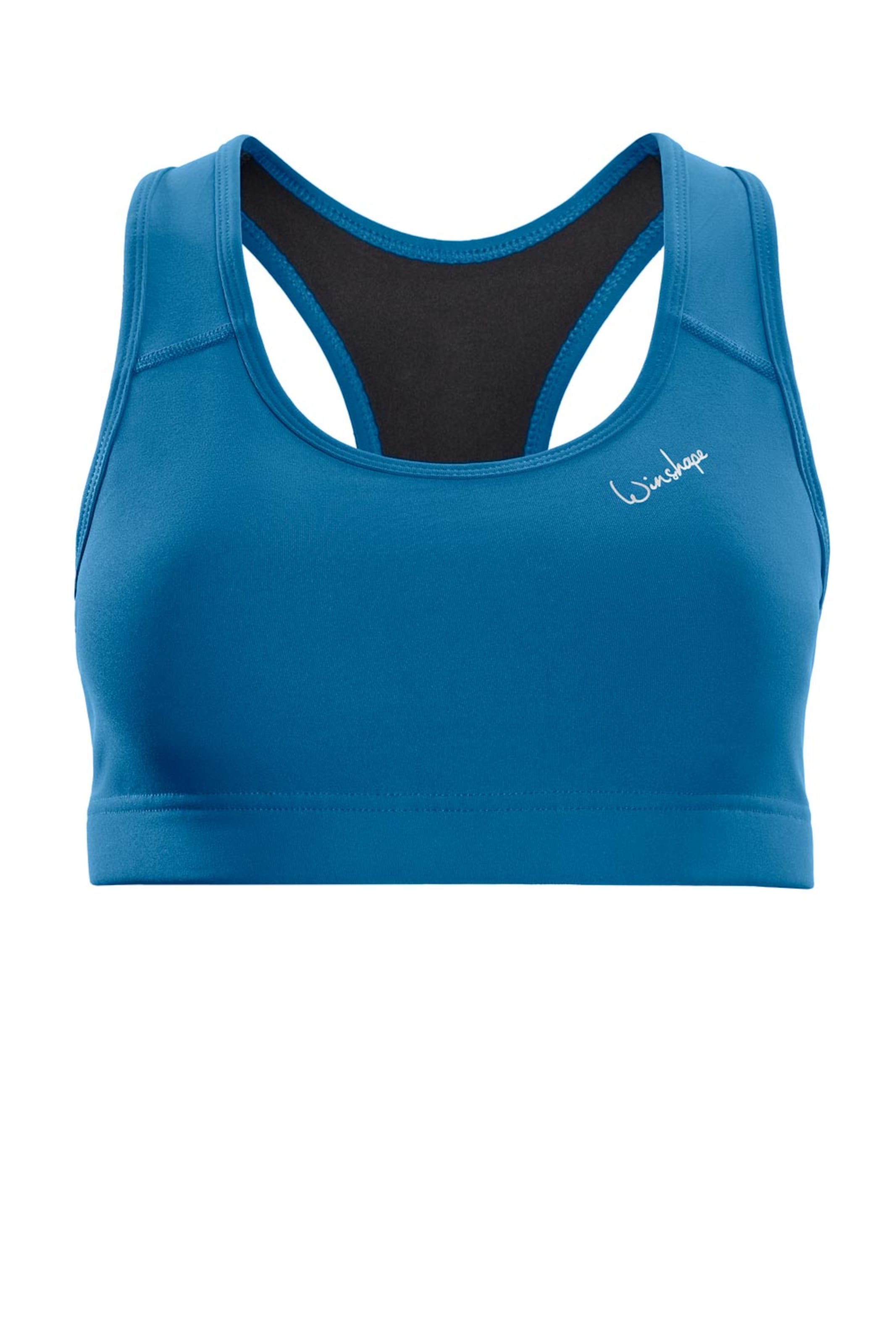 Bustier Soutien-gorge de sport 'SB102C' Winshape en bleu : devant