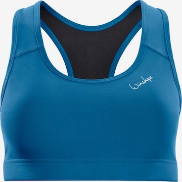 Winshape Bustier Urheilurintaliivit 'SB102C' värissä sininen: edessä