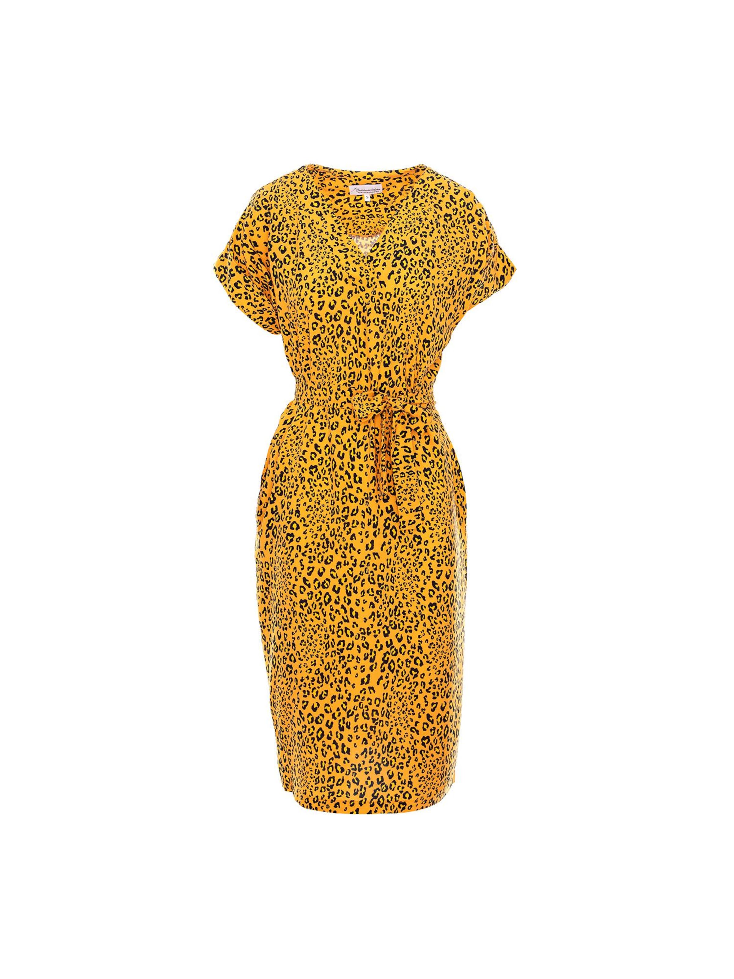 Abito 'Arabella' di Couture de Marie in giallo: frontale