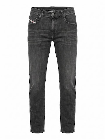 Jeans 'D-STRUKT SUPERSTRETCH JOGGJEANS' di DIESEL in nero: frontale