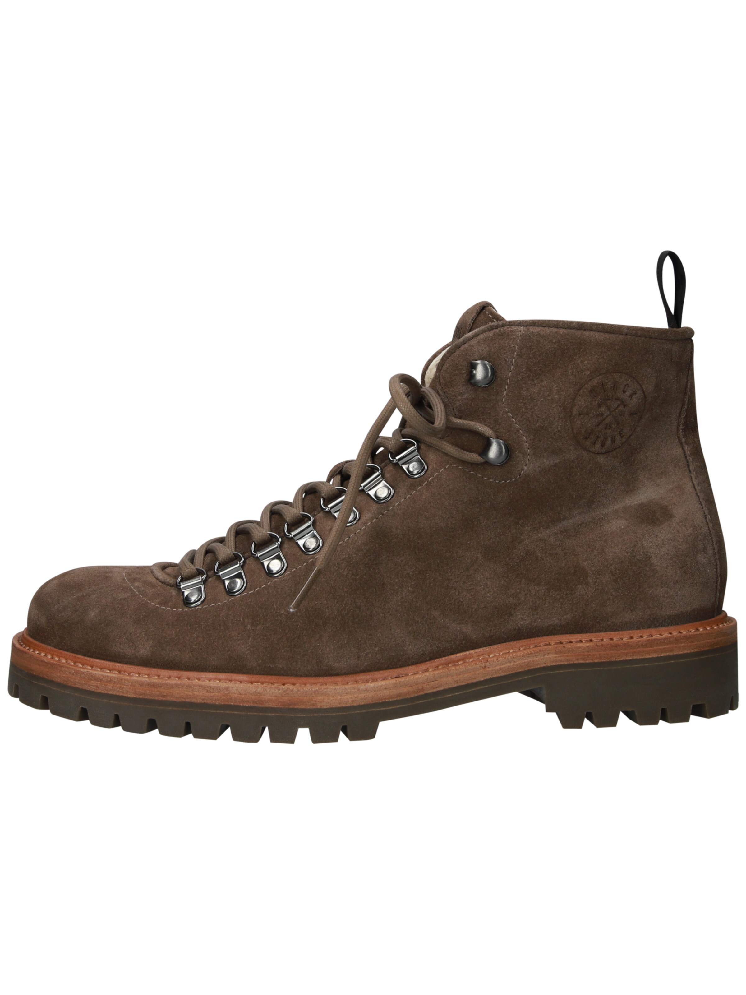 BLACKSTONE Lace-up boots 'Rock Tarrant EG567' in Brown: front