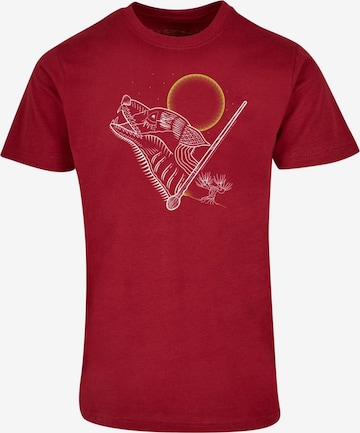 ABSOLUTE CULT T-Shirt 'Harry Potter - Werewolf' in Rot: Vorderseite