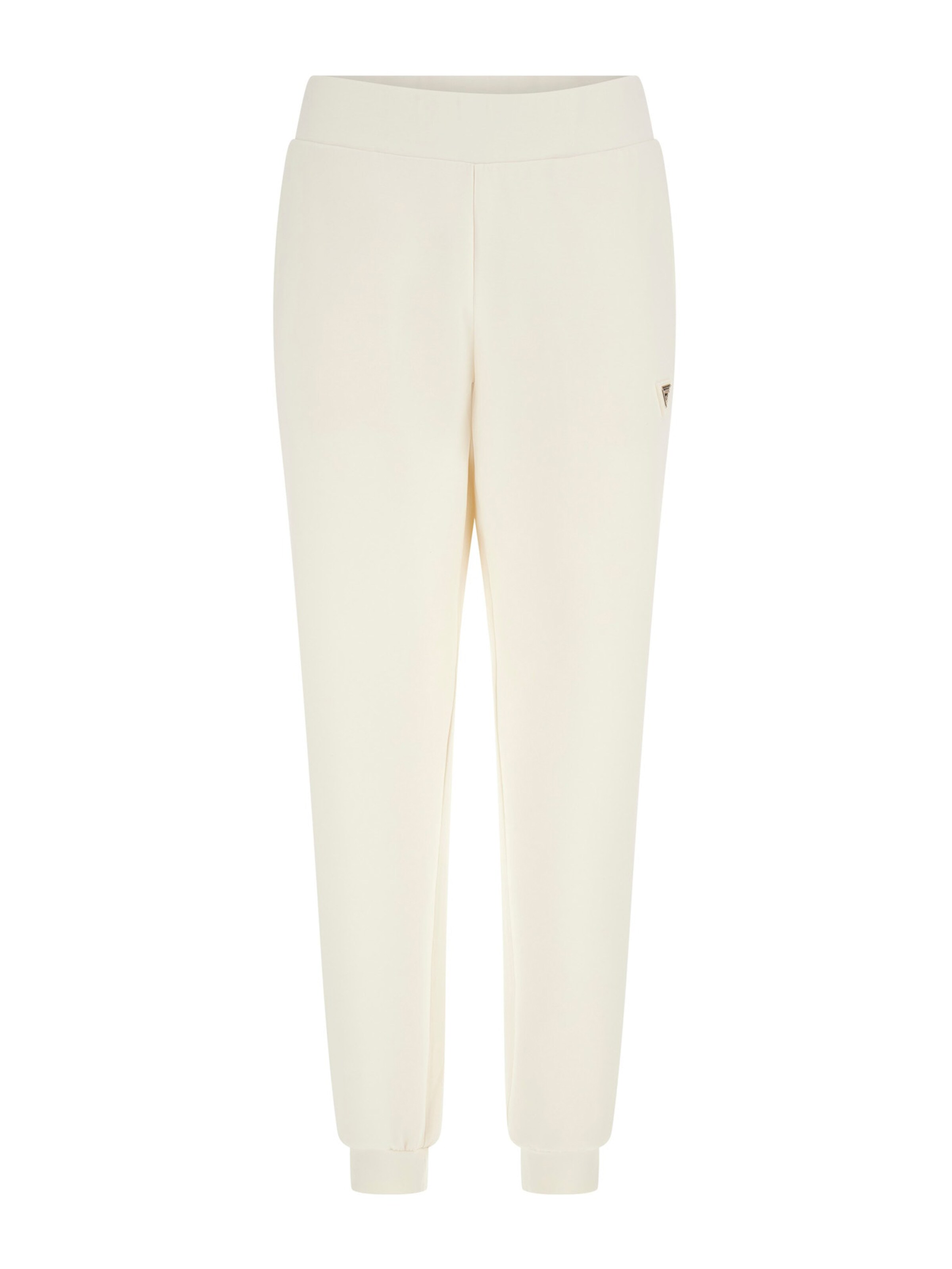 GUESS Tapered Pants 'Olympe' in Beige: front