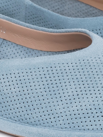 Estro Ballet Flats '202-24105-1' in Blue