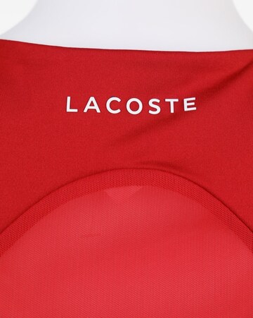 Lacoste Sport Top & Shirt in M in Red