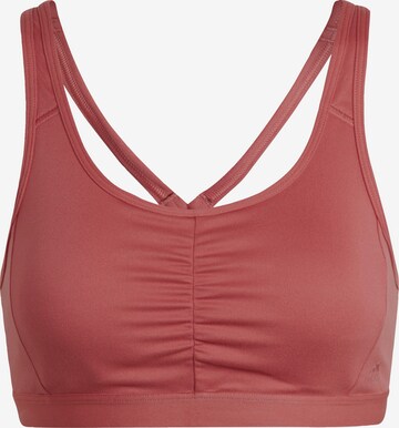 ADIDAS SPORTSWEAR Sport bh in Rood: voorkant