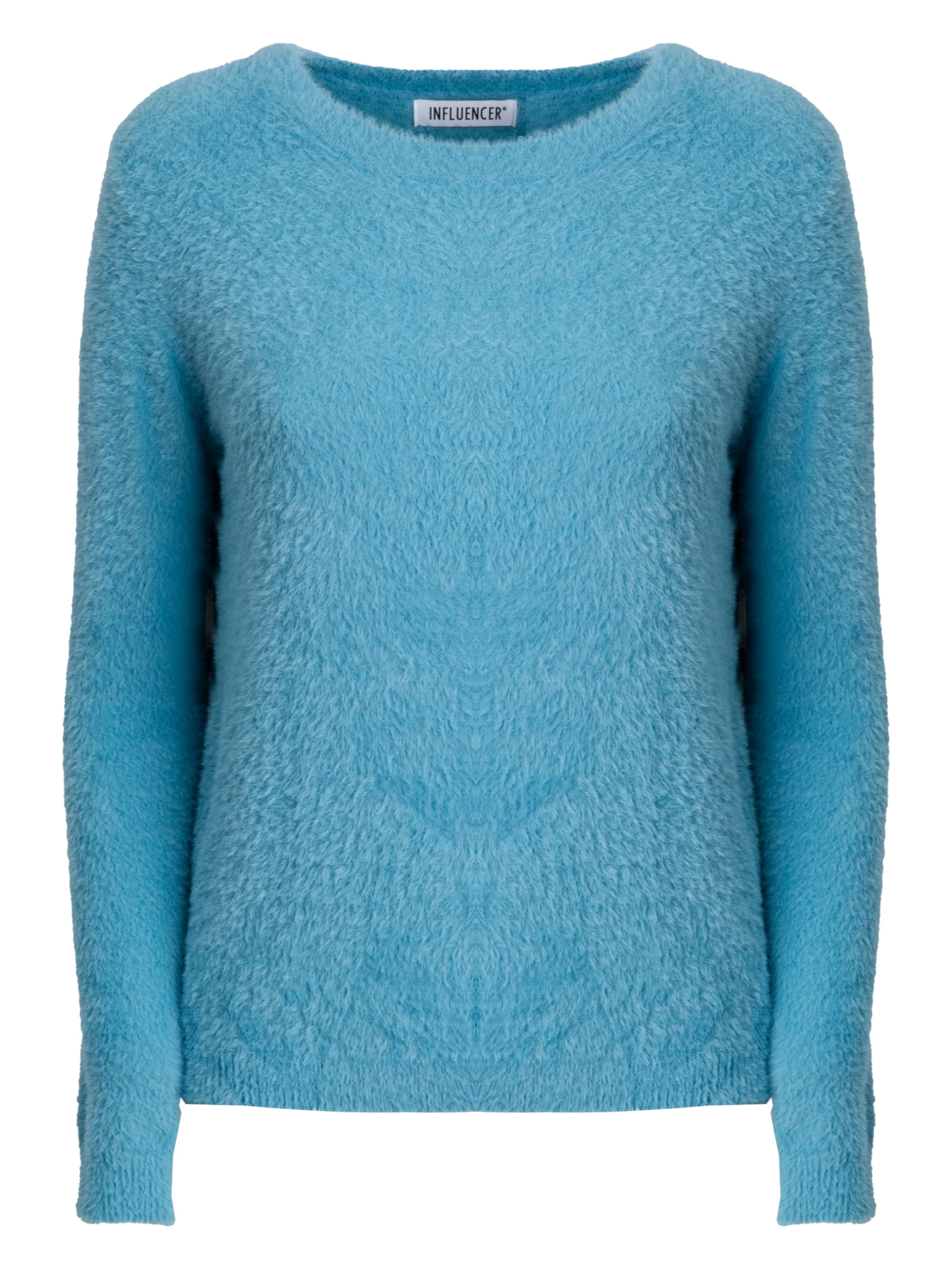 Influencer - Jersey en azul: frente