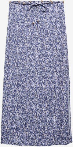 MANGO TEEN Skirt in Blue: front